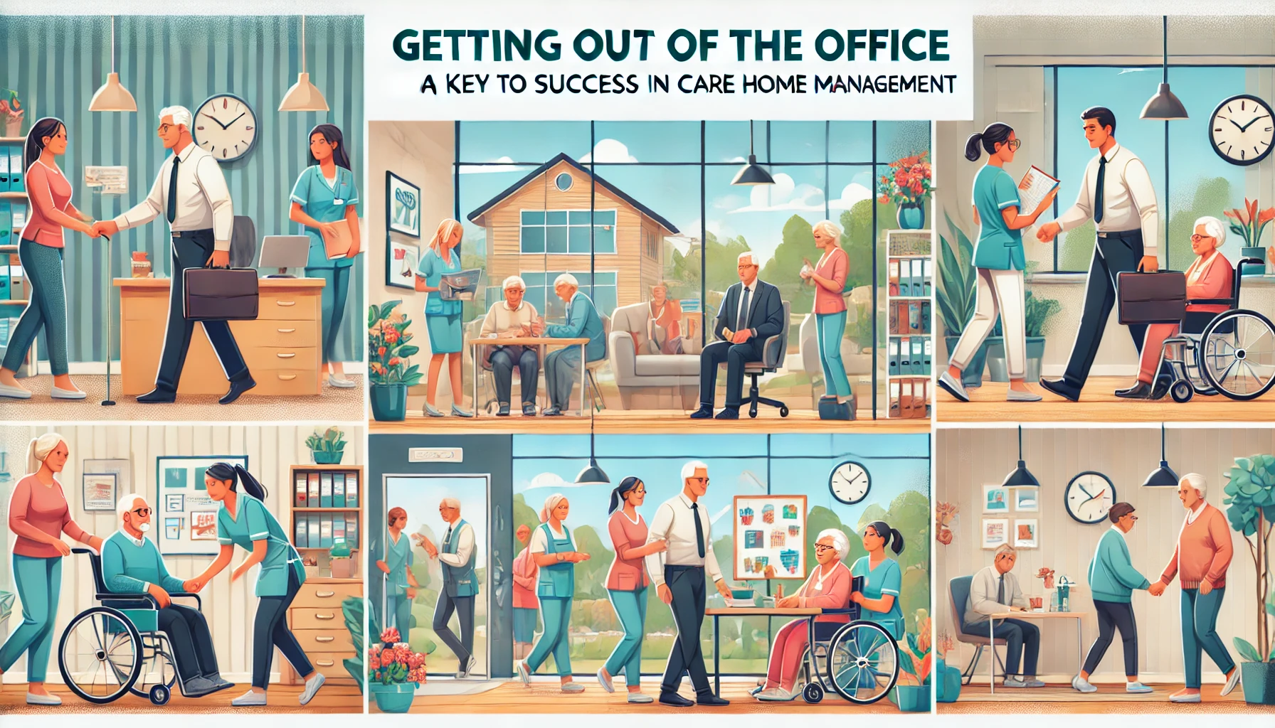 Getting Out of the Office: A Key to Success in Care Home Management – Easier said than done!